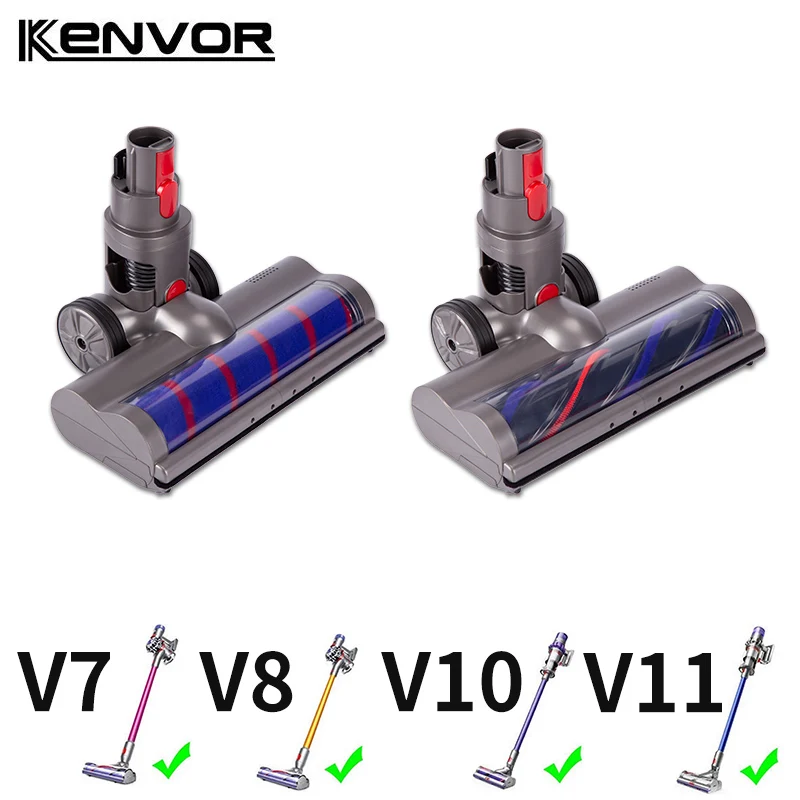 Hight-speed Motorized Electric Roller Brush Head Vacuum Cleaner Dyson Replacement Spare Parts For V7 V8 V10 V11