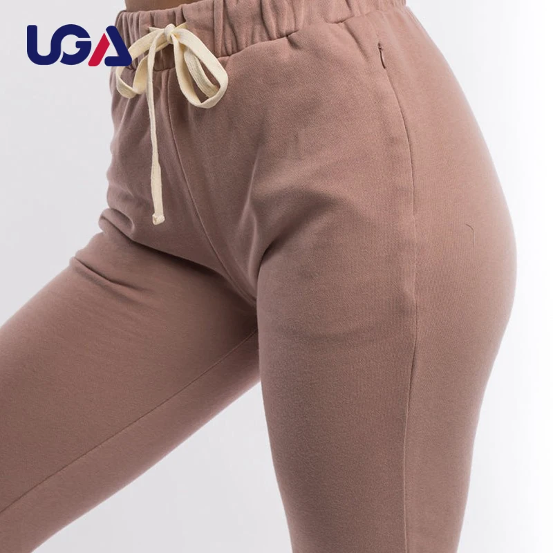 Track Pants Women Wholesale Custom Plain Cotton Workout Sweat Pants Loose Fit Casual  Sports Womens Joggers