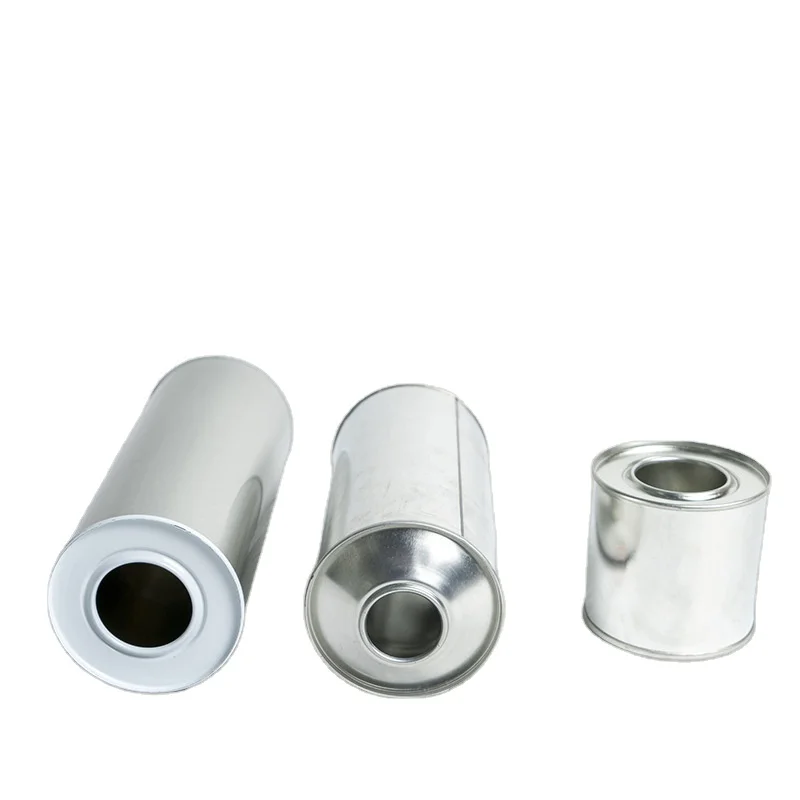 0.5L-1L Tight Head Metal Cans Customizable Empty Tin Can Used for Engine Oil Candles Paint Glue Palm Industrial Chemical