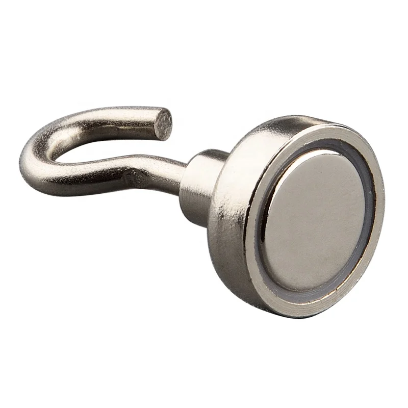 Guaranteed Quality Silver Magnetic Base Super Strong Neodymium Magnet Hook