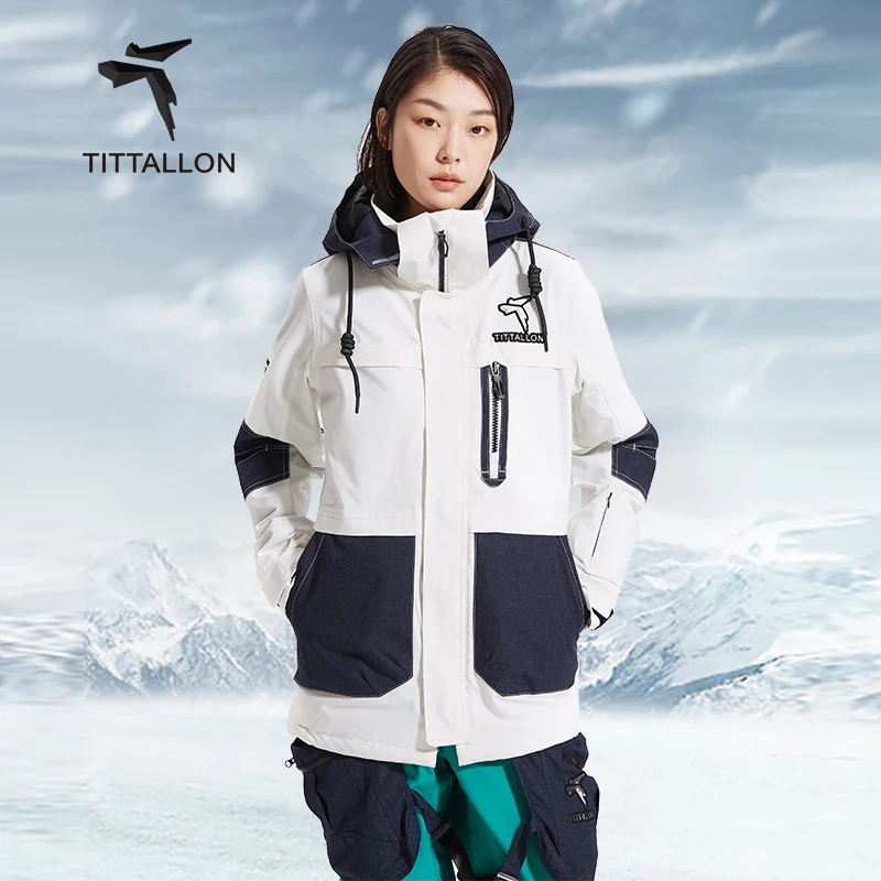 Ski Jackets Women Alpine Crane Snowboard Windproof  Ski Jackets Snow Waterproof Windbreaker Ski Jackets