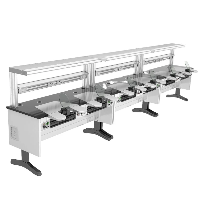 WWG-DS160B Стоматологическая лабораторная скамейка Простая установка лабораторный верстак станции