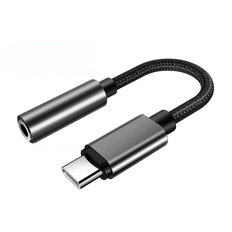  Высококачественный переходник с чипом DAC USB Type C на аудиоразъем 3 5 мм для