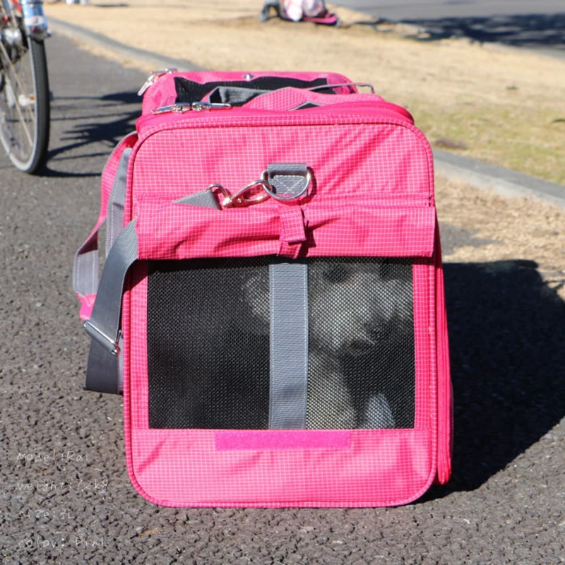 transparent  space capsule  oxford fabric portable pet carrier backpack