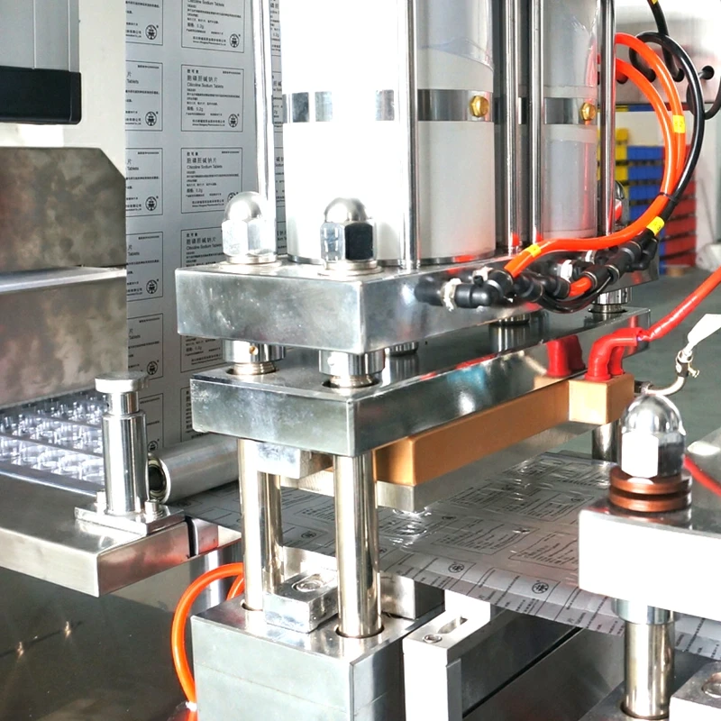 CD-250 Automatic Aluminium Plastic Blister Packaging Packing Machine