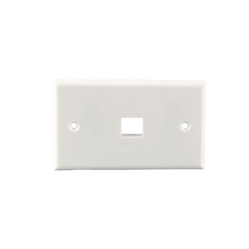 70*115mm US Type faceplate Wall plate for RJ45 Keystone Jack