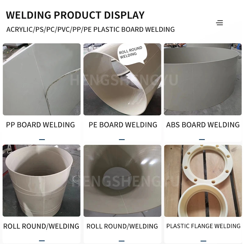 Plastic Sheet Welding Machine  Fully Automatic Rolling Machine Plastic rolling round welding machine