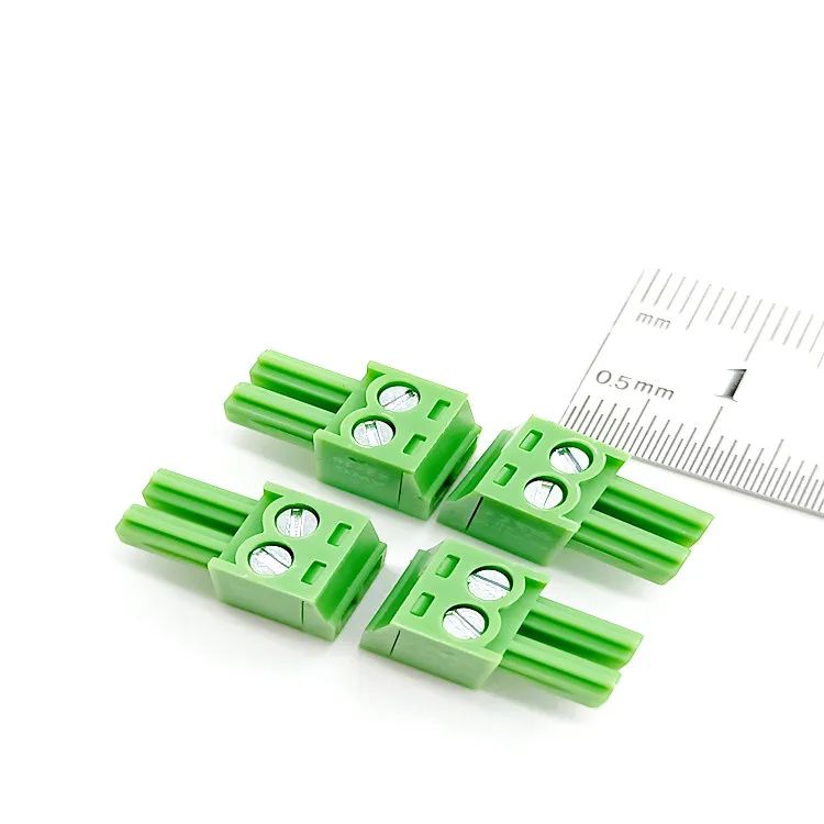 hoyato KF2EDGK-3.5 3.5mm pcb screw terminal block connector 2p screw head transformer plugin terminal block connector