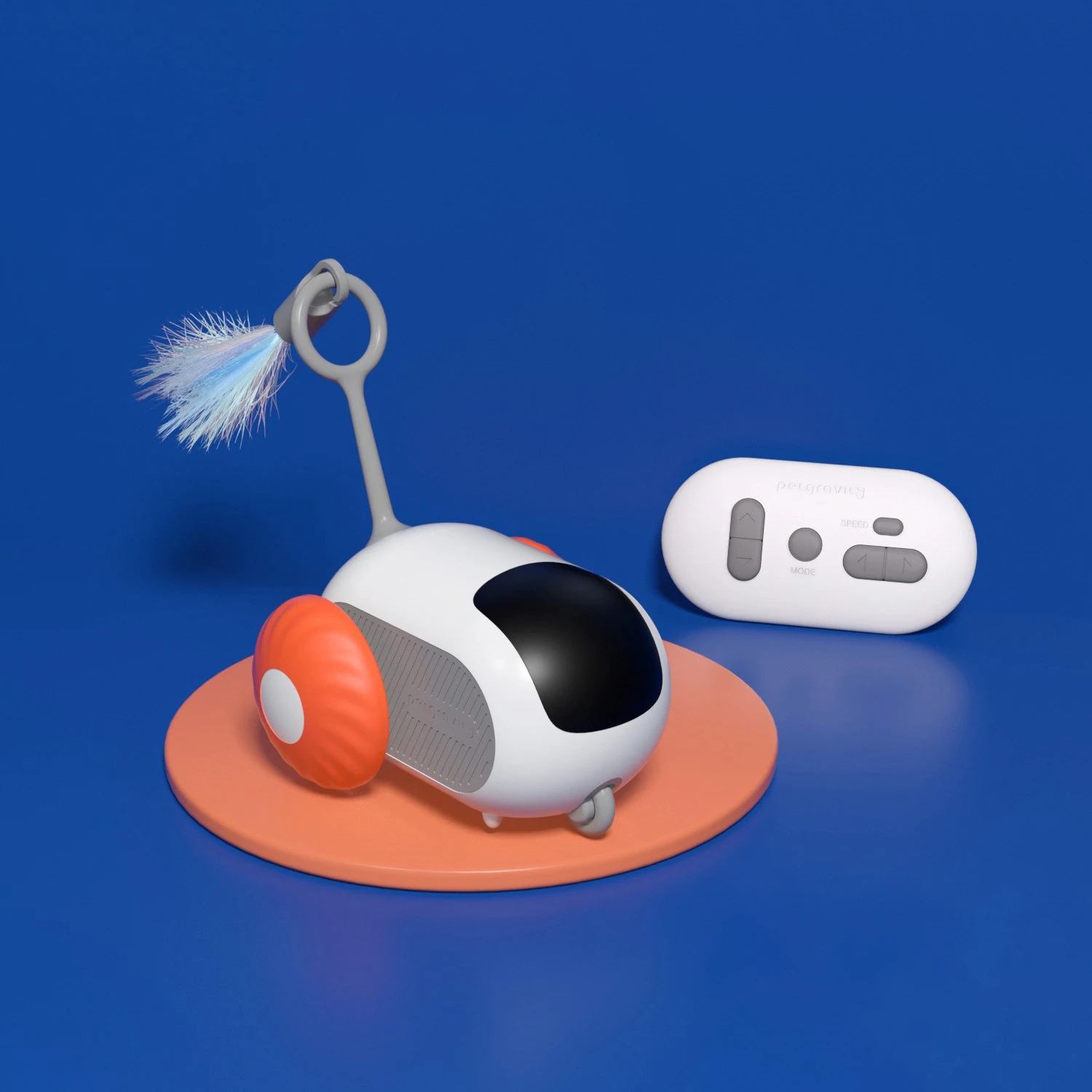 Joypet Interactive Remote Control Electric Cat Toy Dual Mode Puzzle Stick Intelligent Running Car