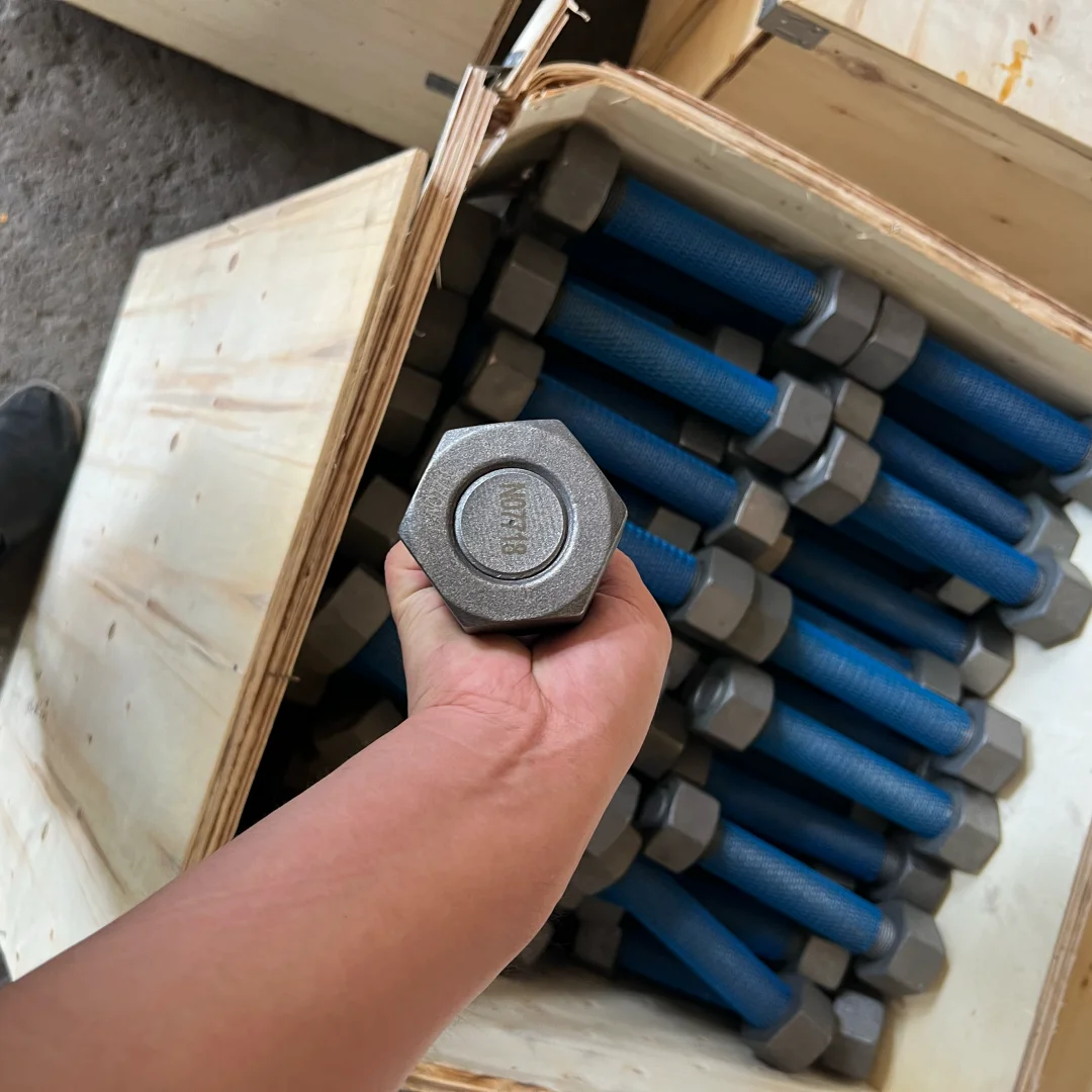 Bolt and nut fasteners used in the chemical industry N08825 Incoloy825 800 800H 800HT Corrosion resistant