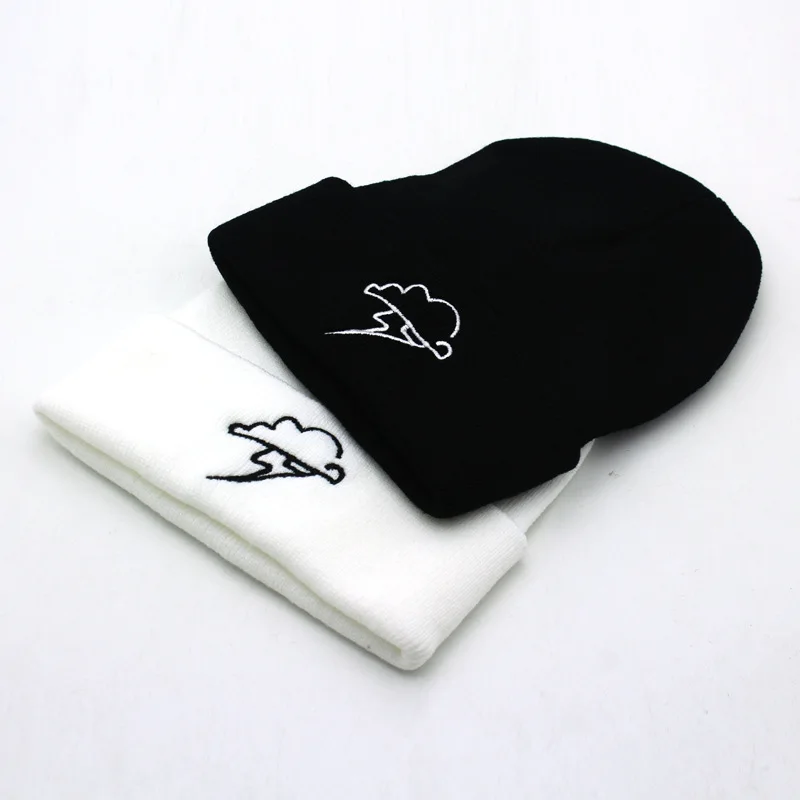 Custom Jacquard Winter Hats Designer  Knitted Beanie Hat