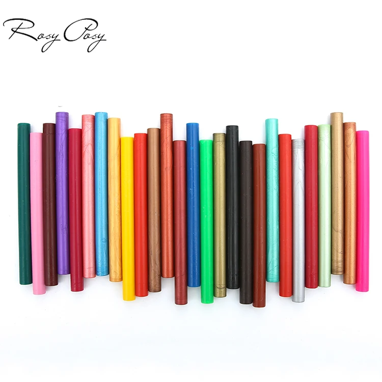 
Retro Vintage Wax Seal Stamp and Letter Glue Gun Sealing Wax Sticks 