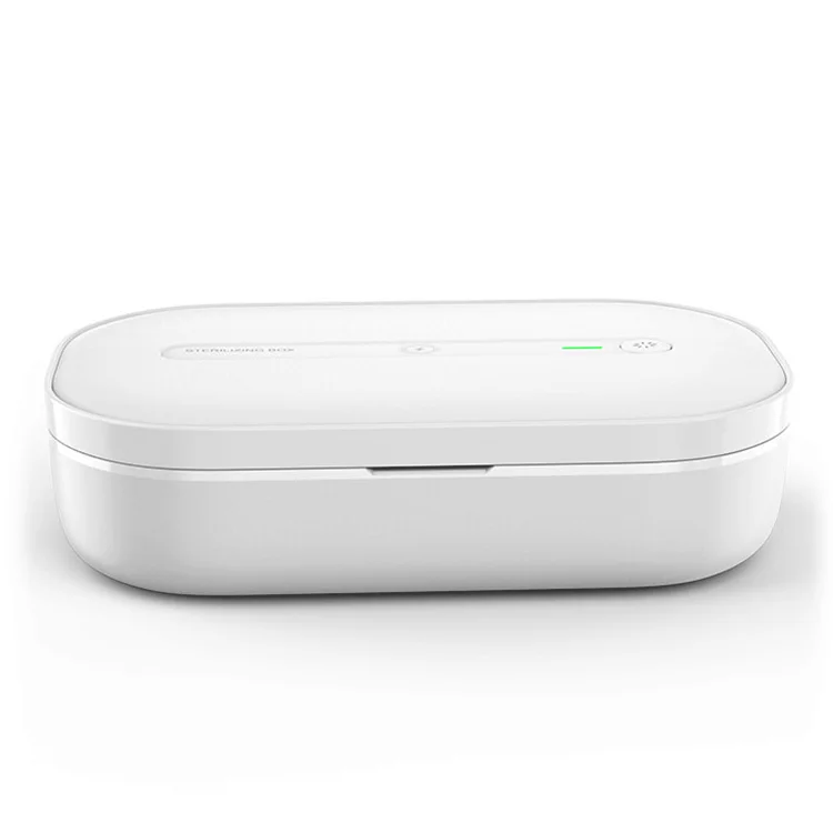 
Wecent Hot Selling UV Office Household Mobile Phone Jewelry Sterilization Protection Box Light Sterilizer fast shipping 