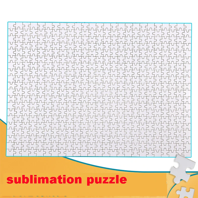 High Quality sublimation jigsaw wooden hand puzzle board sublimation blank puzzle jigsaw puzzles 1000 pieces custom
