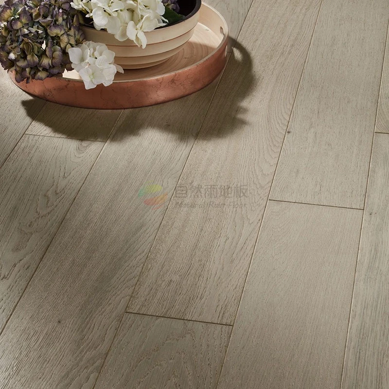 7mm Three Strips Laminate Wood Flooring 8mm HDF Laminated for Sale