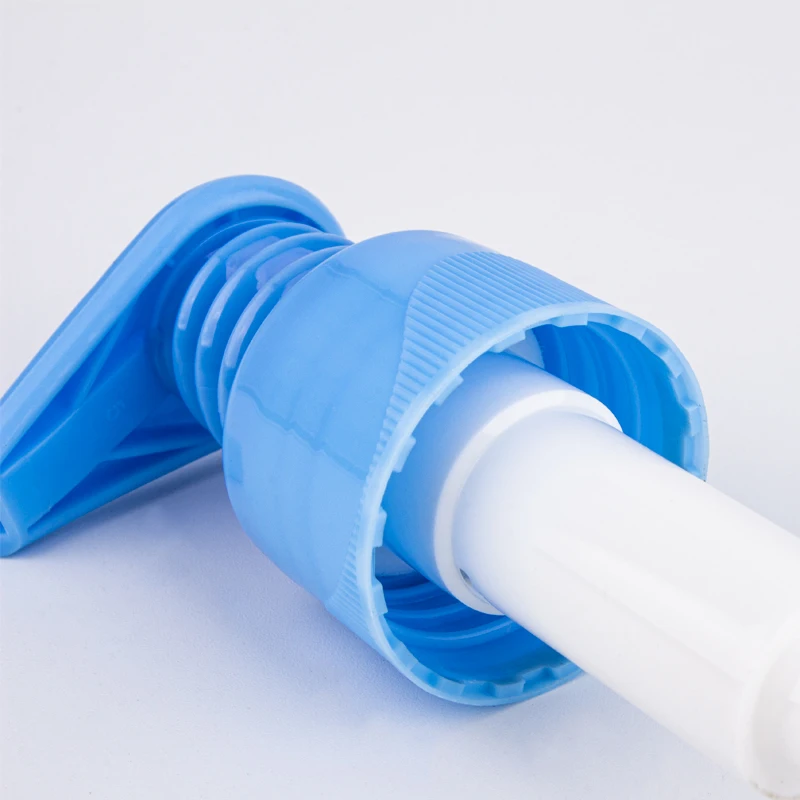 Full plastic left right lock 24/410 28/410 half ribbed smooth lotion pump for shampoo