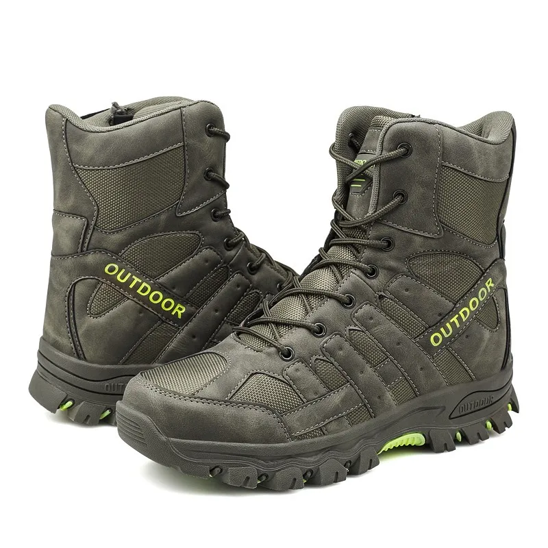 Outdoor hiking tactical boots men high help foreign trade leisure