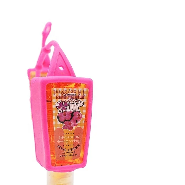 30ml Instant Hand Sanitizer OEM Fruit Fragrance 30ML 1OZ 75% Alcohol Antibacterial Hand Gel Sanitizer Customized Private Logo