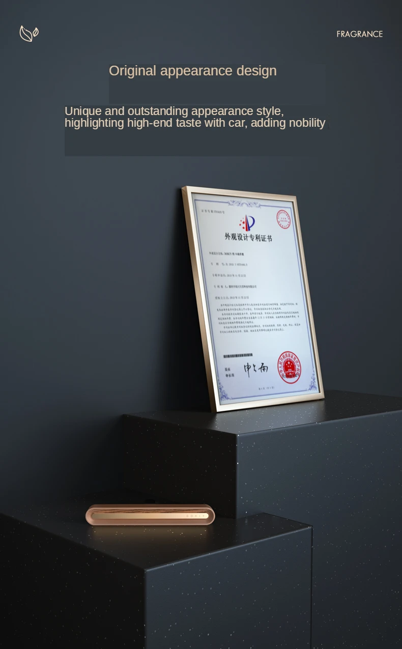 0Brand Custom Car Air Freshener Perfume OEM Bottle Pvc Box Glass Picture Time Office  Paper Card Pcs