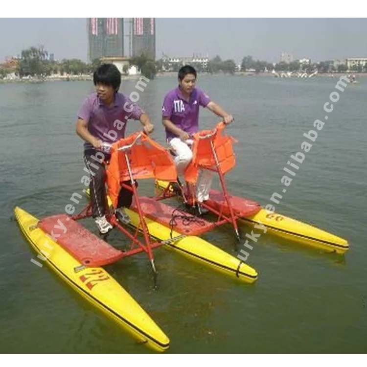 Water Sports Machine Products Fun Game Floating Water Pedal Bike for sale