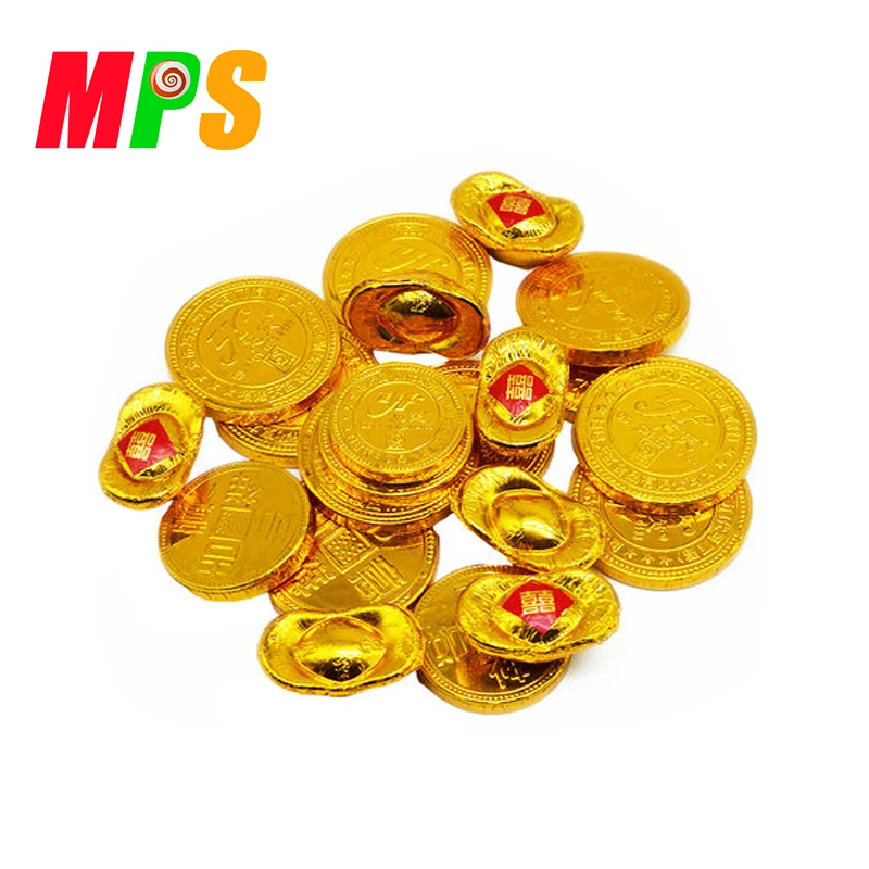  Заводская поставка золотые монеты с молочным шоколадом Халяль 5 г