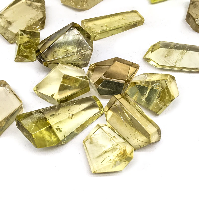 Factory Price yellow citrine raw stone heading crystal gemstone citrine free shape  For Home Decoration and jewelry