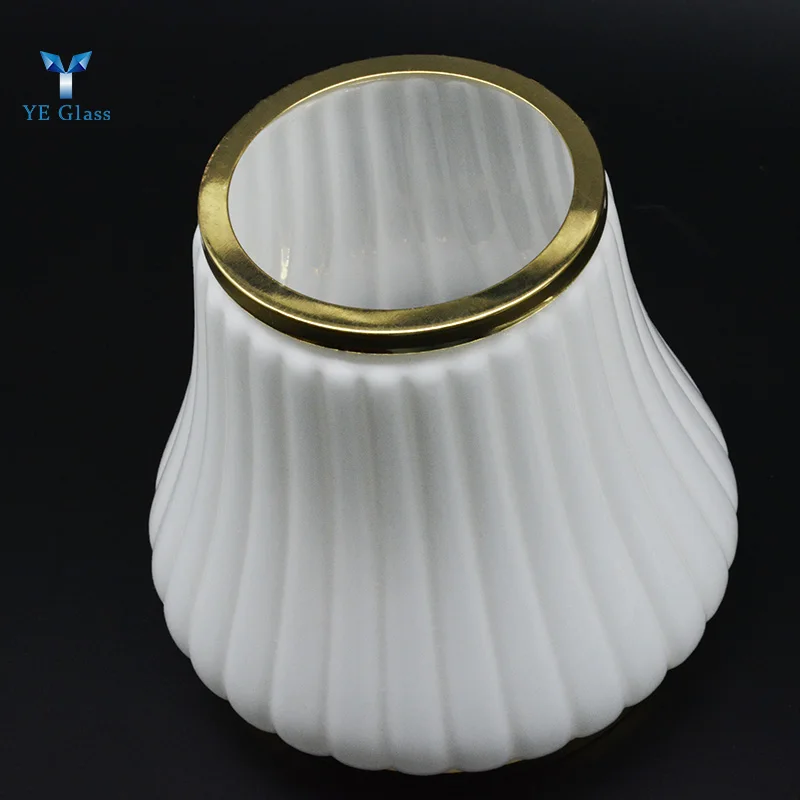 Hand Blown Lamp Parts Glass lamp Cover Chandelier Parts Glass Lampshade