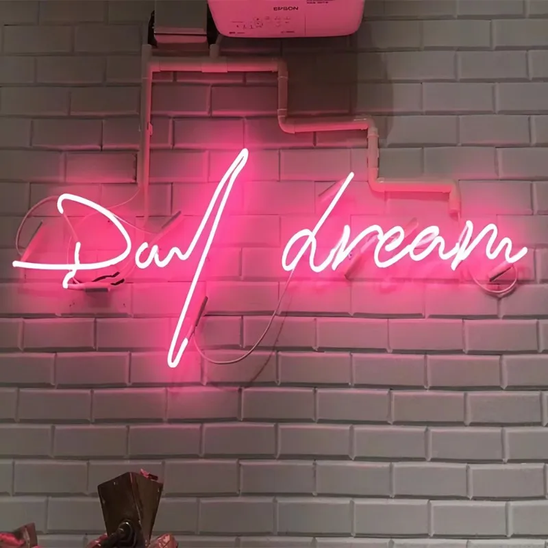 Happy Birthday Led neon signs Flex Led Strip for birthday party decorations