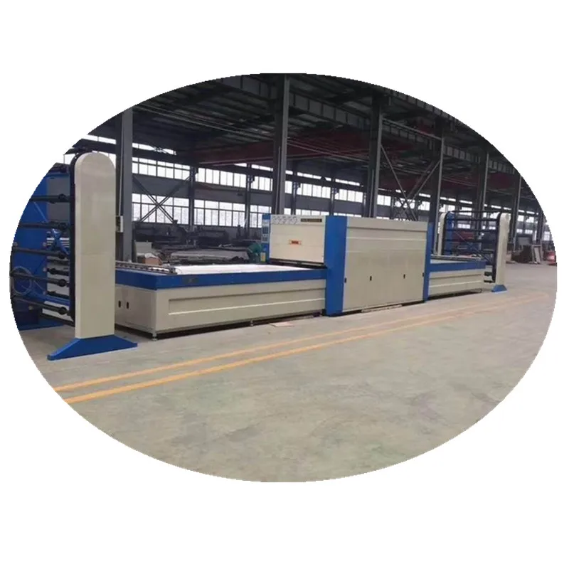 
AUTO PVC film Vacuum membrane laminating press machine for the MDF door making II 