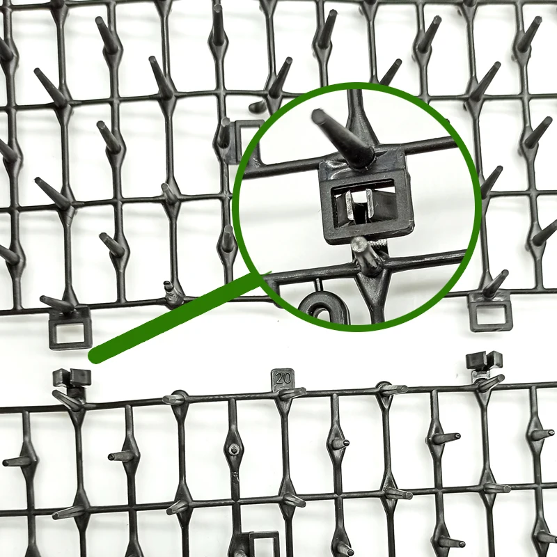 outdoor indoor plant protection plastic anti cat  scat garden deterrent mat spike