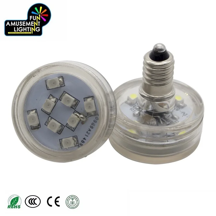 Wholesale Hot Sale Full Colors RGB 24V E10 Amusement LED Outdoor Carnival Light