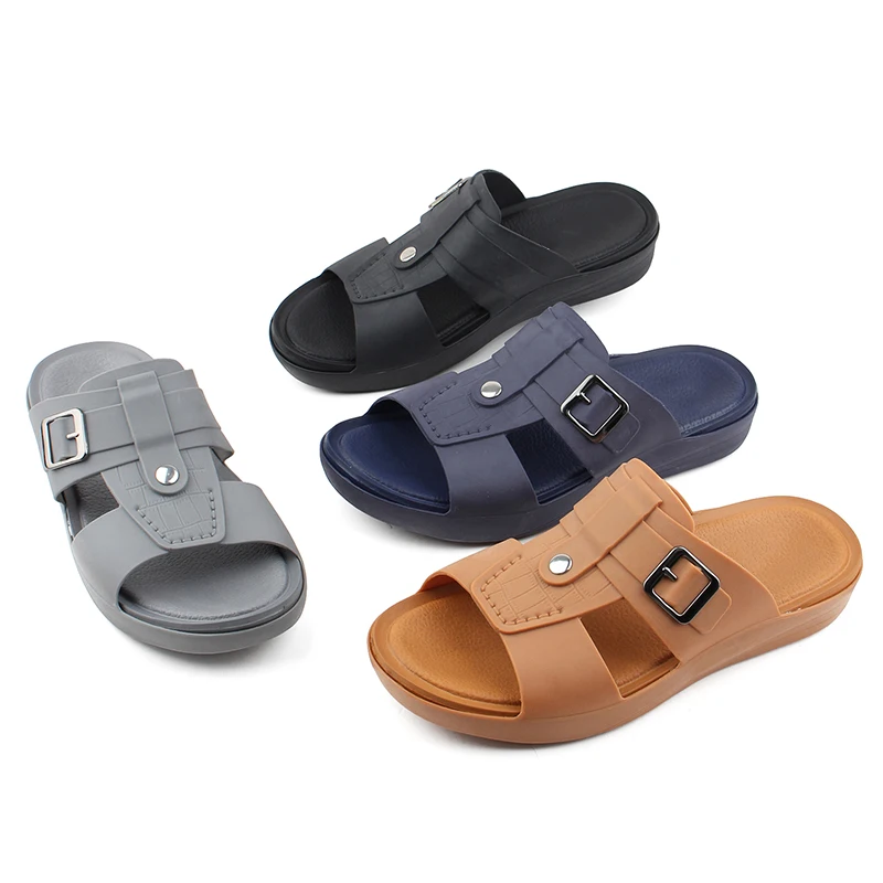 Wholesale Custom Luxury Slides Sandals Soft With Arch Support Lightweight Comfort Sandals For Men Mens Sandals Slippers For Men