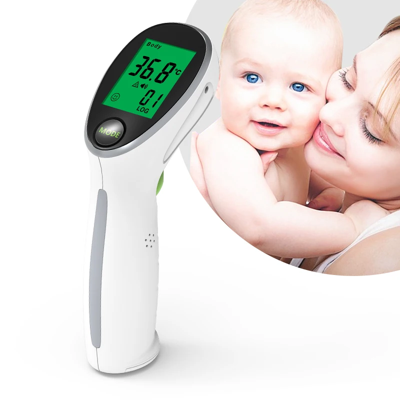 Hot Selling Test Fever Non Contact Body Temperature Medical Digital ihealth no-touch infrared forehead thermometer