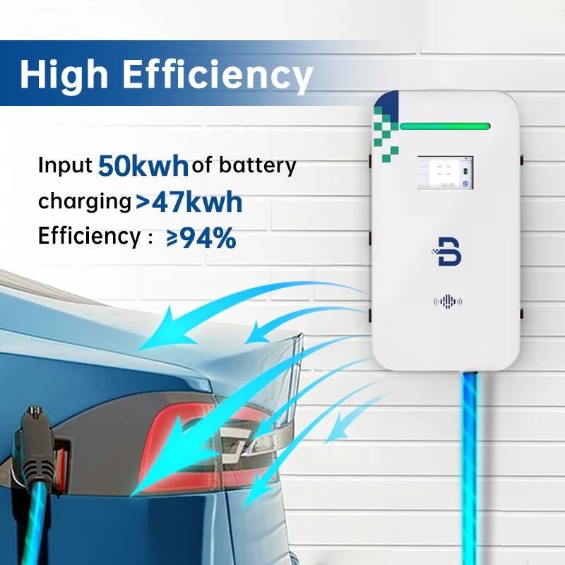 Level 3 CCS1 CCS2 DC Fast EV Wall Mounted Charger 30kw DC EV Charger DC Charger Station