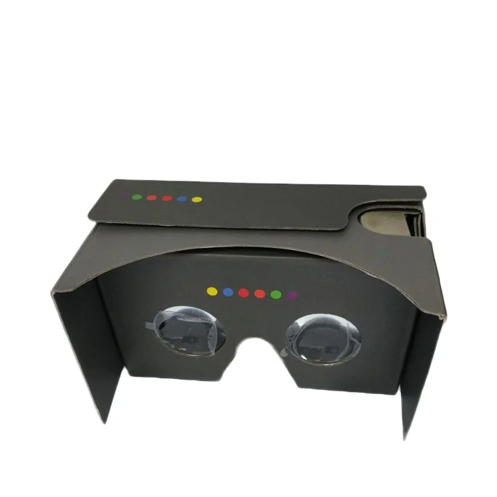 Cardboard 3D VR Glasses With 34mm Lens Cardboard Glasses For 3D Movies