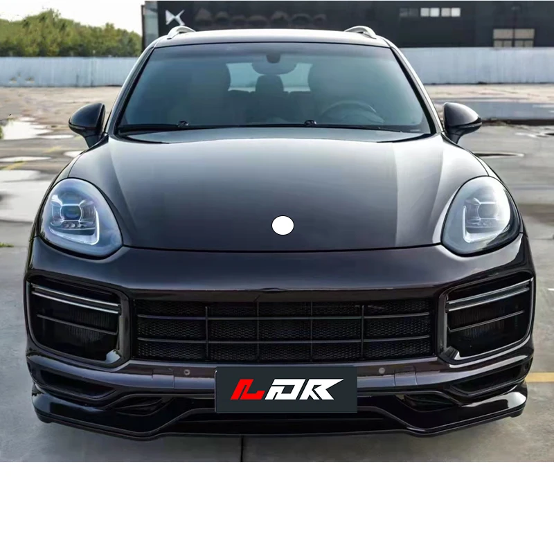 Новый автомобильный передний бампер 9Y0 Turbo TKT корпус светодиодная фара для Porsche Cayenne 958 2