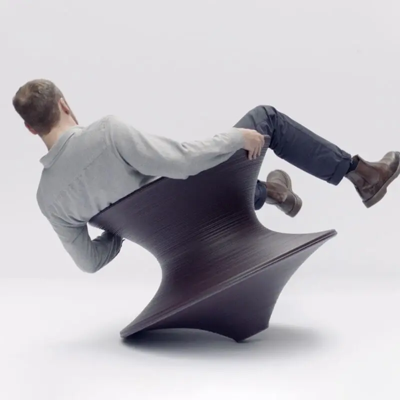 latest design 360 degrees rotating modern outdoor leisure chair Mall shopping center gyro leisure chair