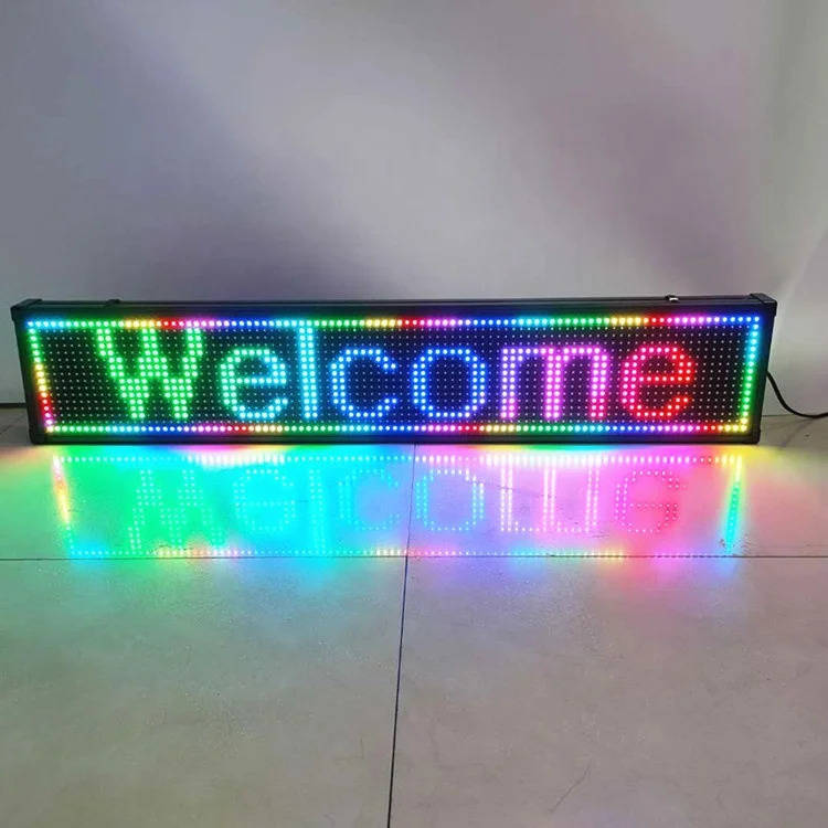 Factory direct LED display P10 full color door head screen LED modules