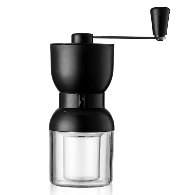 Bincoo New Arrival Manual Conical Burr Coffee Grinder Homeuse Espresso With Acrylic Coffee Powder Jars