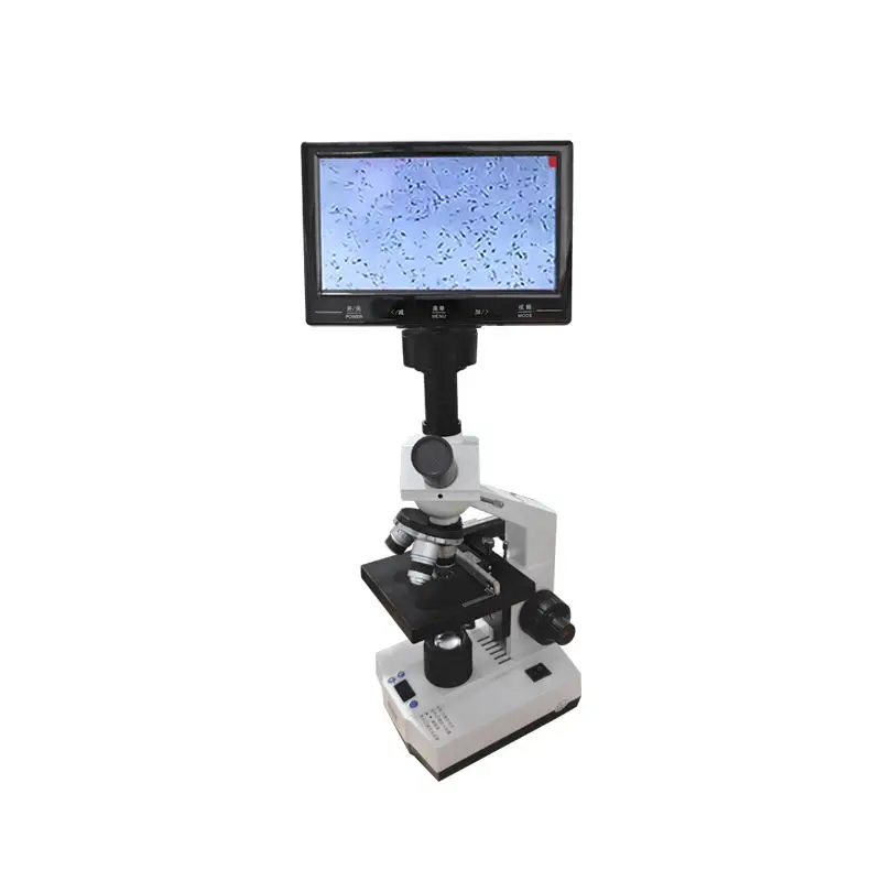 JM-Q19 9 inch screen Medical microscope JM digital biological laboratory constant temperature microscope