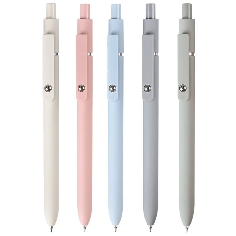 High quality Retractable Gel Pens 0.5mm Fine Point Quick Dry Neutral Pens Business gift signing pen with logo