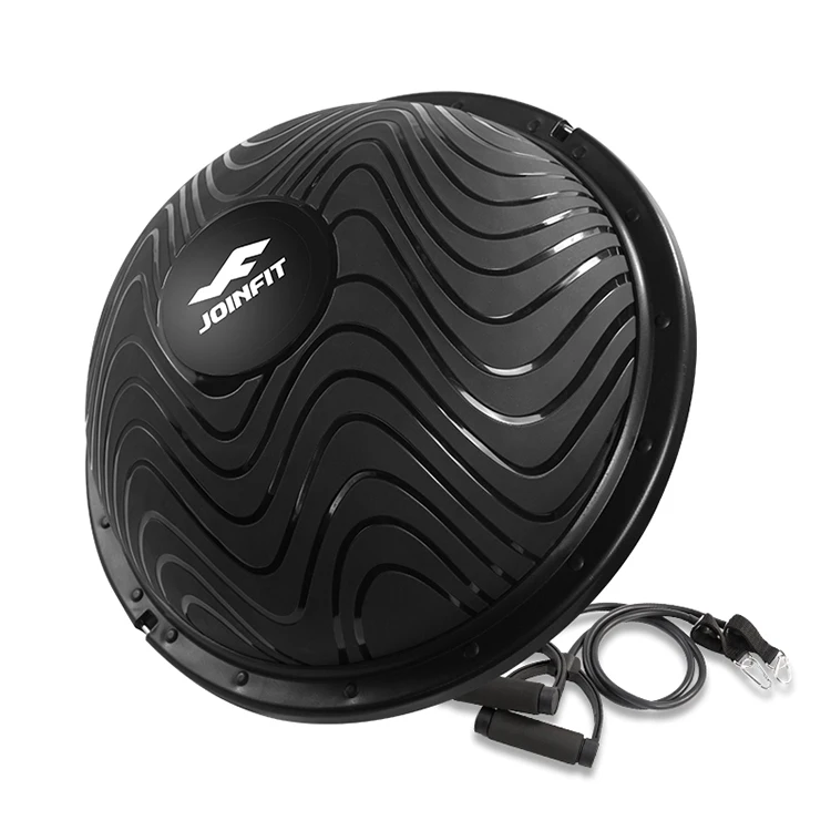 yoga equipment yoga half exercise ball wave speed ball covers exercise with handle
