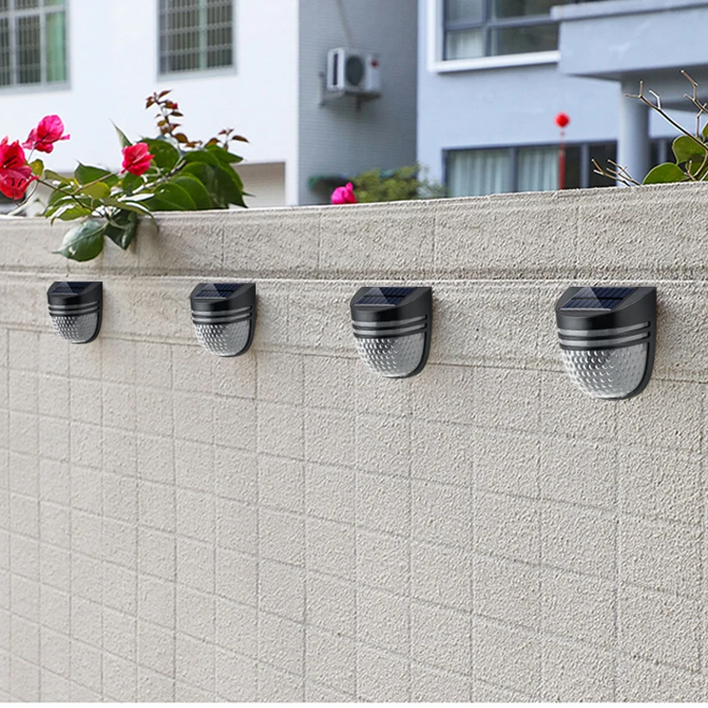 New design solar motion detector sensor security light for home