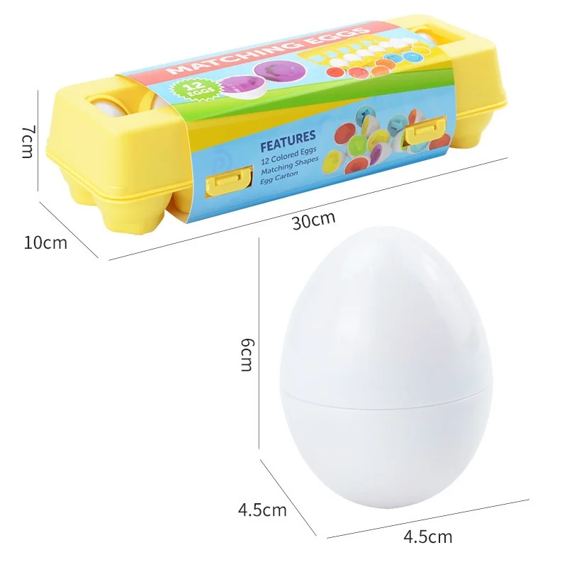 Shape Matching Montessori Early Childhood Education Baby Color 1 One 2 Age-old Cognitive Recognition Classification Toy