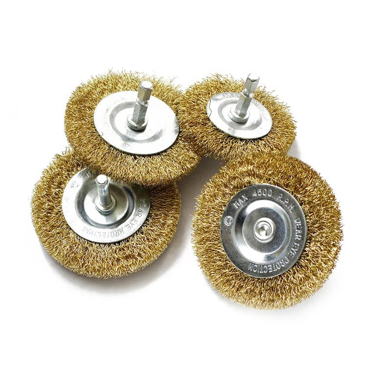 Steel Wire wheel brush grinding wear-resistant rust polishing wheel brush tool set