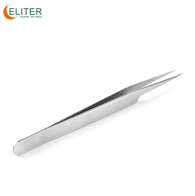 ELITER Hot In Stock Individual Classic 0.03 Volume Eyelash Extensions Tweezers Stainless Eyelash Tweezer Laah Tweezers