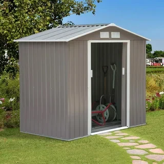 Tool Sheds,Outdoor Storage Shed, Metal Garden Shed with with Updated Frame Structure for Backyard Garden Patio Lawn