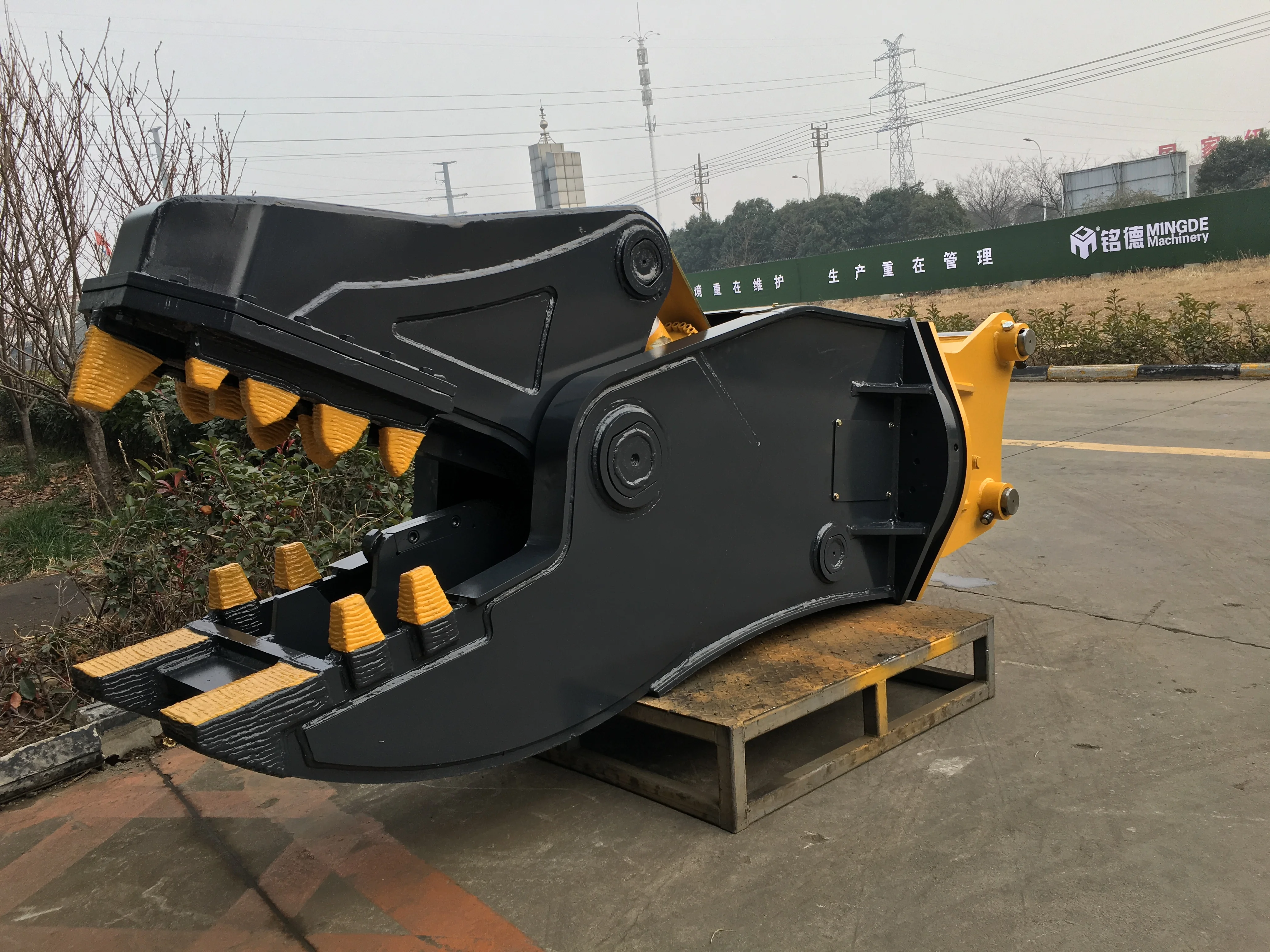 MONDE Hydraulic Pulverizer Concrete Shear Building Demolition Use