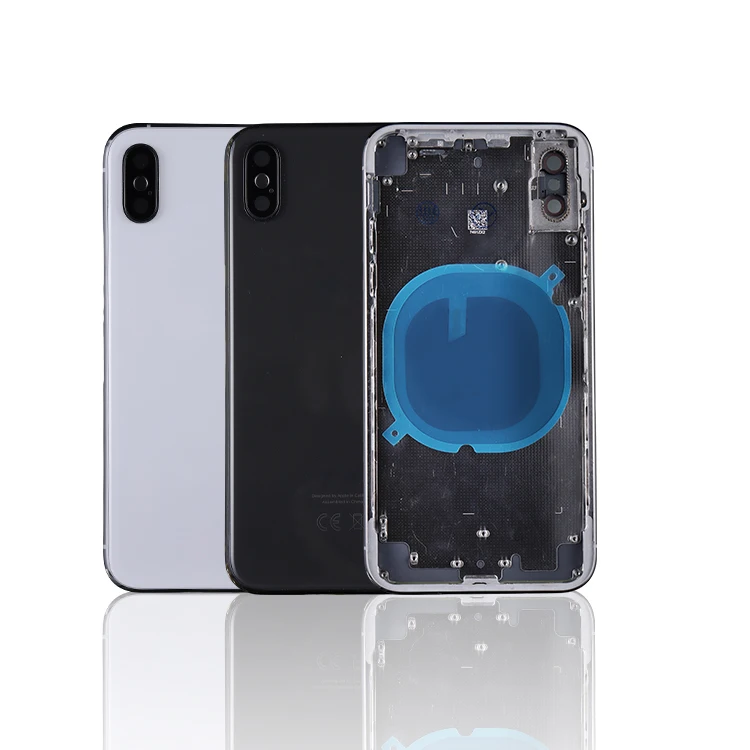 Cell Phone Accessories Wholesale Original Battery Back Cover Housing Replacement For Iphone X Glass Back Cover Housing