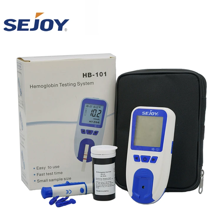 Sejoy Portable HB Machine HB Meter Auto Hematology Analyzer Blood Hemoglobin Meter